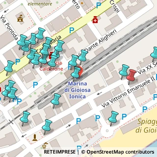 Mappa Via Dante Alighieri, 89046 Marina di Gioiosa Ionica RC, Italia (0.08846)