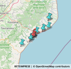 Mappa Via Dante Alighieri, 89046 Marina di Gioiosa Ionica RC, Italia (8.92846)