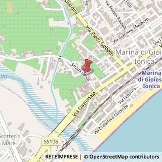 Mappa Via Strada Sant'Anna, 10, 89046 Marina di Gioiosa Ionica, Reggio di Calabria (Calabria)