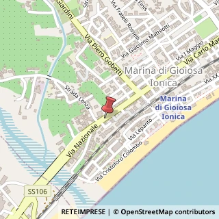 Mappa Via Montezemolo, 81, 89046 Marina di Gioiosa Ionica, Reggio di Calabria (Calabria)