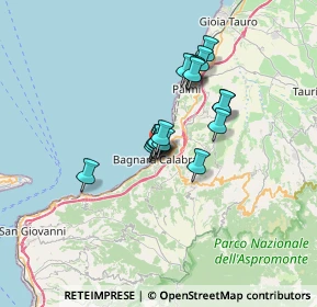 Mappa Rione Cacilì, 89011 Bagnara Calabra RC, Italia (5.31235)