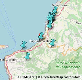 Mappa Parallela I Regione Melarosa, 89011 Bagnara Calabra RC, Italia (7.4735)