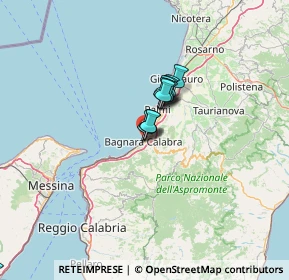 Mappa Parallela I Regione Melarosa, 89011 Bagnara Calabra RC, Italia (13.91417)