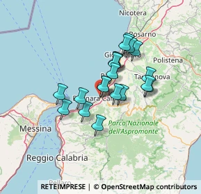 Mappa Parallela I Regione Melarosa, 89011 Bagnara Calabra RC, Italia (11.0565)