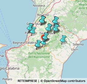 Mappa Via Reggio Calabria, 89014 Oppido Mamertina RC, Italia (10.37)