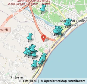 Mappa Via Dromo Nord, 89048 Siderno RC, Italia (1.053)