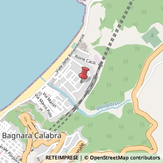 Mappa Piazza Melarosa 8, 89011 Bagnara Calabra RC, Italia, 89011 Bagnara Calabra, Reggio di Calabria (Calabria)