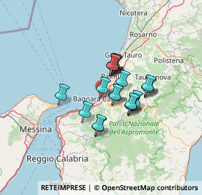 Mappa Parallela X Regione Melarosa, 89011 Bagnara Calabra RC, Italia (10.103)