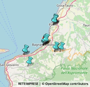 Mappa Parallela X Regione Melarosa, 89011 Bagnara Calabra RC, Italia (5.32176)