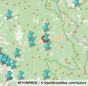 Mappa Strada Statale 67 Tosco Romagnola, 50060 San Godenzo FI, Italia (6.6435)