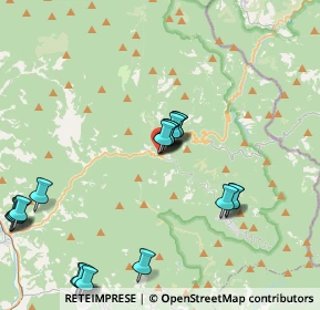 Mappa Strada Statale 67 Tosco Romagnola, 50060 San Godenzo FI, Italia (4.7595)