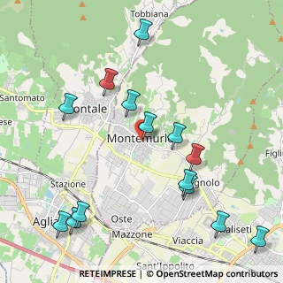 Mappa Via Don Giovanni Minzoni, 59013 Montemurlo PO, Italia (2.525)