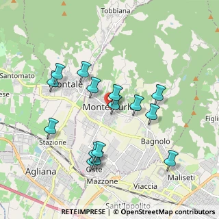 Mappa Via Don Giovanni Minzoni, 59013 Montemurlo PO, Italia (1.88067)