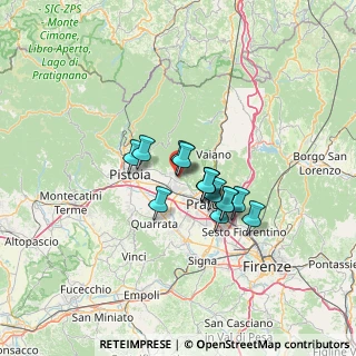 Mappa Via Don Giovanni Minzoni, 59013 Montemurlo PO, Italia (9.07857)