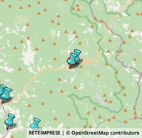 Mappa Piazza Municipio, 50060 San Godenzo FI, Italia (5.81364)