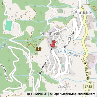Mappa Viale Santissima Annunziata, 37, 55019 Villa Basilica, Lucca (Toscana)