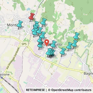 Mappa Via Arturo Toscanini, 59013 Montemurlo PO, Italia (0.8065)