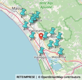Mappa Via Antenna, 55041 Camaiore LU, Italia (6.50929)