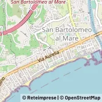 Kart San Bartolomeo al Mare