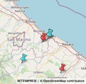 Mappa Via Morciano, 47842 San Giovanni in Marignano RN, Italia (37.64667)