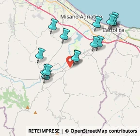 Mappa Via Morciano, 47842 San Giovanni in Marignano RN, Italia (3.76143)