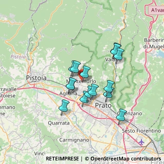 Mappa Via M.p.contardi, 59013 Montemurlo PO, Italia (5.67867)