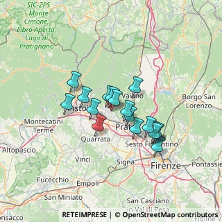 Mappa Via M.p.contardi, 59013 Montemurlo PO, Italia (10.32353)