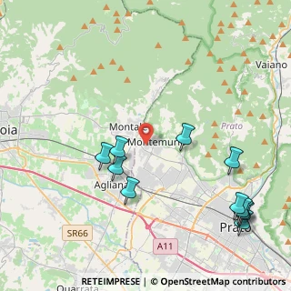 Mappa Via Udine, 59013 Montemurlo PO, Italia (5.20364)