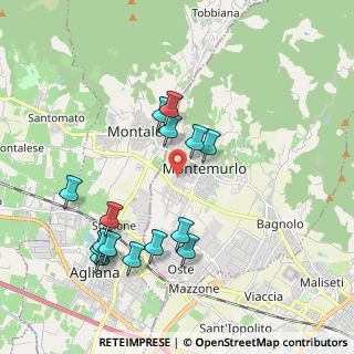 Mappa Via Udine, 59013 Montemurlo PO, Italia (2.06133)