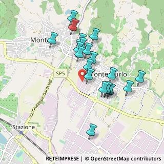 Mappa Via Udine, 59013 Montemurlo PO, Italia (0.8685)