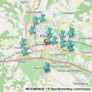 Mappa Via Deledda II Traversa, 51100 Pistoia PT, Italia (1.87938)