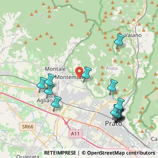 Mappa Via Iole Badioli, 59013 Montemurlo PO, Italia (5.045)