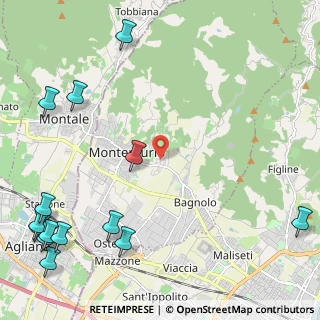 Mappa Via Iole Badioli, 59013 Montemurlo PO, Italia (3.48786)