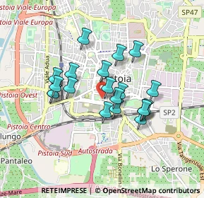 Mappa Via della Repubblica, 51100 Pistoia PT, Italia (0.7225)