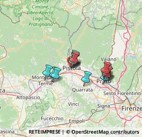 Mappa Via della Repubblica, 51100 Pistoia PT, Italia (9.8025)