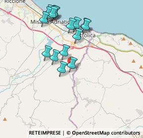 Mappa Via Gambadoro, 47842 San Giovanni in Marignano RN, Italia (3.92188)