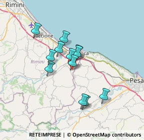 Mappa Via Gambadoro, 47842 San Giovanni in Marignano RN, Italia (5.48417)