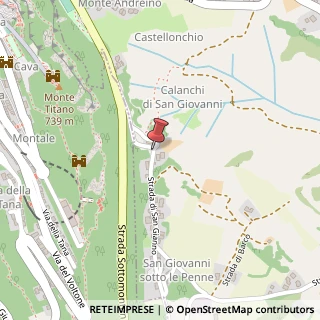Mappa Strada di S. Gianno, 10, 47890 Roma, Roma (Lazio)