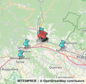 Mappa Piazza della Resistenza, 51100 Pistoia PT, Italia (2.67769)