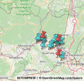 Mappa Piazza della Resistenza, 51100 Pistoia PT, Italia (9.41267)