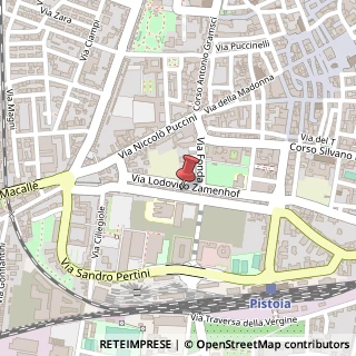 Mappa Viale Antonio Pacinotti, 42, 51100 Pistoia, Pistoia (Toscana)