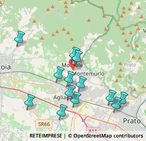 Mappa 51037 Montale PT, Italia (4.06923)