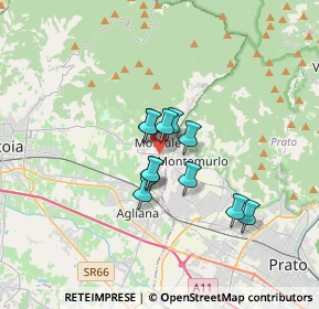 Mappa 51037 Montale PT, Italia (2.23818)