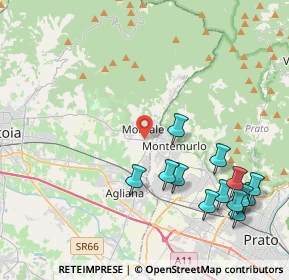 Mappa 51037 Montale PT, Italia (5.07462)