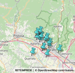 Mappa 51037 Montale PT, Italia (5.05857)