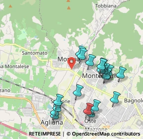 Mappa 51037 Montale PT, Italia (2.099)