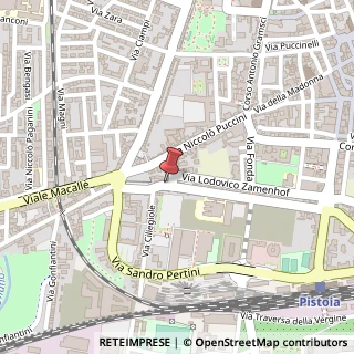 Mappa Viale Antonio Pacinotti, 68, 51100 Pistoia, Pistoia (Toscana)