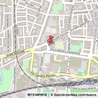 Mappa Via Porta Lucchese, 11, 51100 Pistoia, Pistoia (Toscana)