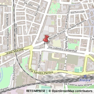 Mappa Via Porta Lucchese,  1, 51100 Pistoia, Pistoia (Toscana)