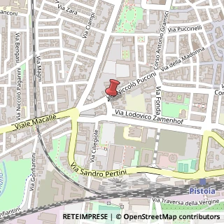 Mappa Via Porta Lucchese, 5, 51100 Pistoia, Pistoia (Toscana)